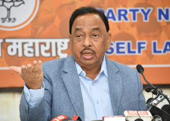 सत्तेसाठी हिंदुत्वाशी बेईमानी करणाऱ्या शिवसेनेला  हिंदुत्वाचे नाव घेण्याचा अधिकारच नाही –  खा. नारायण राणे यांची टीका