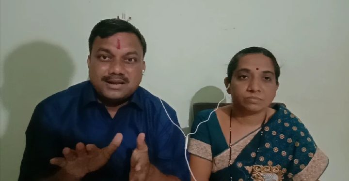 जळगाव चे शिक्षक दांपत्य आज जय महाराष्ट्र चैनल वर