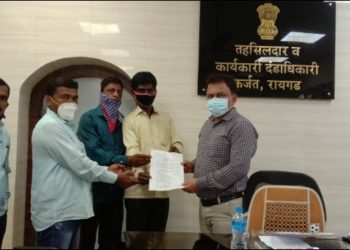 भात पिक नुकसानी पंचनाम्यासाठी प्रशासनाला दिला उपोषणाचा इशारा