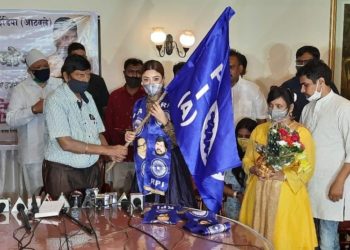 अभिनेत्री पायल घोषचा रिपाई (आठवले गट)पक्षात प्रवेश