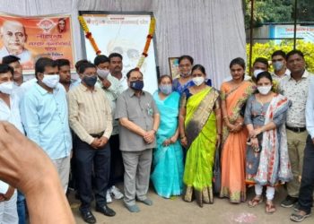 लोहपुरुष सरदार वल्लभभाई पटेल व आद्यकवी महर्षी वाल्मिकी यांच्या जयंतीनिमित्त लेवा पाटीदार युवक महासंघातर्फे अभिवादन