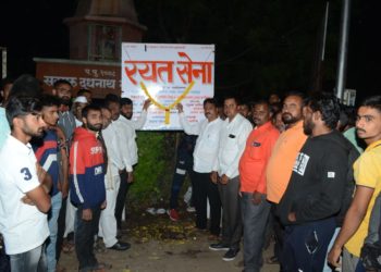 वंचित घटकांच्या न्यायासाठी रयत सेनेचे कार्य – रयत सेना संस्थापक गणेश पवार