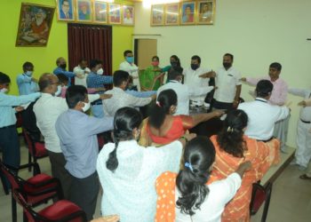 जिल्हा परिषद समाज कल्याण विभागात संविधान गौरव दिवस साजरा