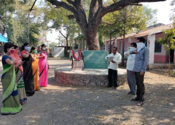 वडाळा जि.प.शाळेत सविधान दिवस साजरा