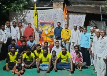 वडाळा येथे महर्षी वाल्मिक ऋषी जयंती साजरी