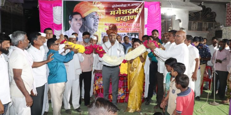 मायभूमी हिंगोणे गावाच्या ऋणातून कधीच मुक्त होऊ शकत नाही – आमदार मंगेश चव्हाण