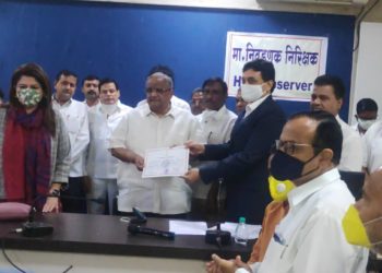 विधान परिषदेच्या धुळे- नंदुरबार स्थानिक प्राधिकारी मतदारसंघातून अमरिशभाई पटेल विजयी