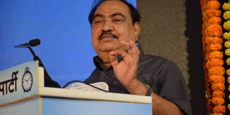 म्हणूनच युपीएच्या अध्यक्षपदासाठी शरद पवारांचं नावं चर्चेत – एकनाथराव खडसे