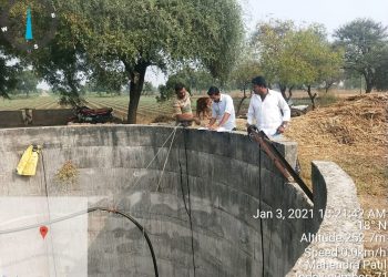 शिवनेरी फाउंडेशन संचलित भूजल अभियाना अंतर्गत वडाळा येथे शिवार फेरी