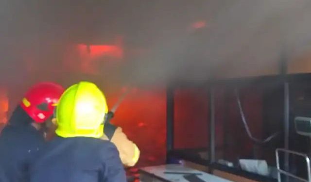 ठाण्यातील बायोसेंस कंपनीला भीषण आग