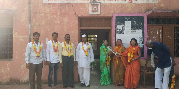 कुरंगी ग्रामपंचायत सरपंचपदी मनिषा पाटील तर उपसरपंचपदी शालिग्राम पाटील