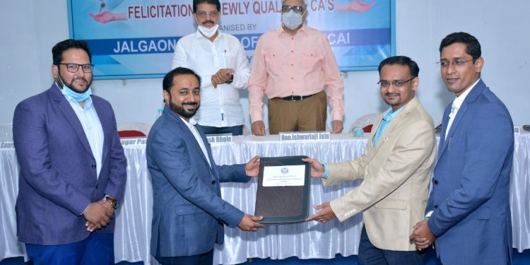 सीए जळगाव शाखेच्या अध्यक्षपदी प्रशांत अग्रवाल