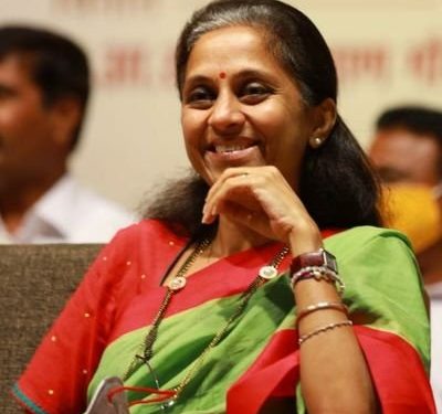 राष्ट्रवादीच्या खासदार सुप्रिया सुळे यांनी केलं केंद्र सारकारचं ‘या’ कारणासाठी केलं अभिनंदन…