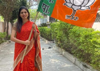 भाजपा स्थापना दिवस खासदार रक्षा खडसे यांनी असा केला साजरा