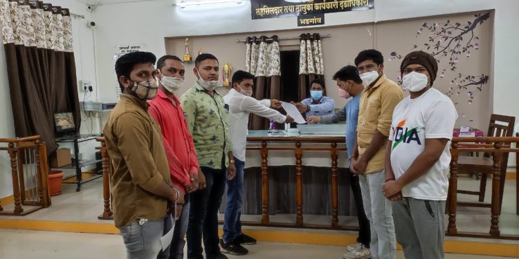 व्यापाऱ्यांना मासिक 20 हजार मदत द्या : जिल्हाध्यक्ष नितीन महाजन यांची मागणी