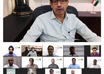 ऑल इंडिया मोबाईल रिटेलर्स असोसिएशनचा मुख्यमंत्री उद्धव ठाकरे यांच्याशी ऑनलाईन संवाद