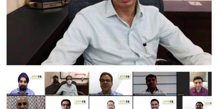 ऑल इंडिया मोबाईल रिटेलर्स असोसिएशनचा मुख्यमंत्री उद्धव ठाकरे यांच्याशी ऑनलाईन संवाद