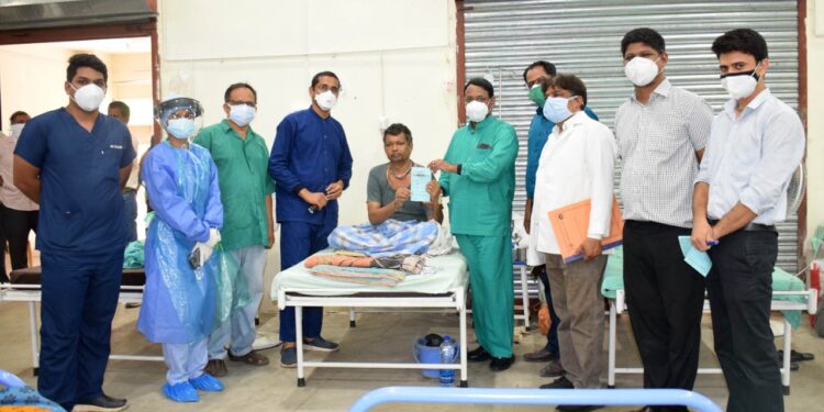 “म्युकरमायकोसिस’ ग्रस्त चौघा रुग्णांना डिस्चार्ज “शावैम”मध्ये बुधवारी अधिष्ठात्यांच्या उपस्थिती दिला निरोप