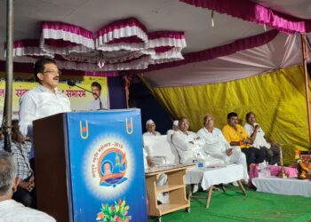 आ. राजुमामा भोळे यांच्या प्रमुख उपस्थित न्हावी ग्रुप-को-ऑप-सोसायटीच्या ७५ वर्ष पूर्ती निमित्त कार्यक्रम संपन्न