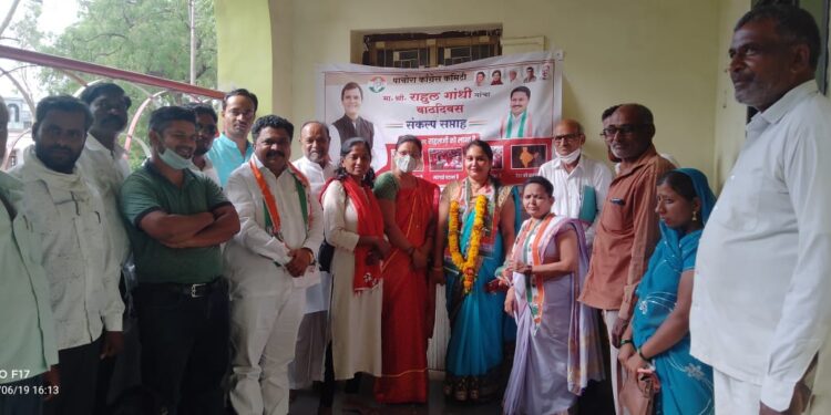 पाचोरा काॅग्रेस इनकमिंग सुरू सामाजिक कार्यकर्त्या शिला सुर्यवंशी यांचा कॉंग्रेस पक्षात प्रवेश