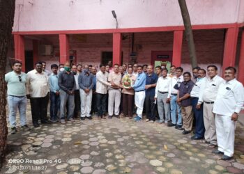 महाराष्ट्र राज्य कास्ट्राईब कर्मचारी कल्याण महासंघ शाखा जळगांव ची आढावा बैठक संपन्न