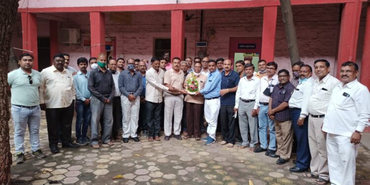 महाराष्ट्र राज्य कास्ट्राईब कर्मचारी कल्याण महासंघ शाखा जळगांव ची आढावा बैठक संपन्न