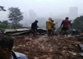 ठाण्यात मोठी दुर्घटना ; दरडी खाली एकाच कुटुंबातील पाच जणांचा मृत्यू ; 3 वर्षाच्या चिमुरडीचा समावेश