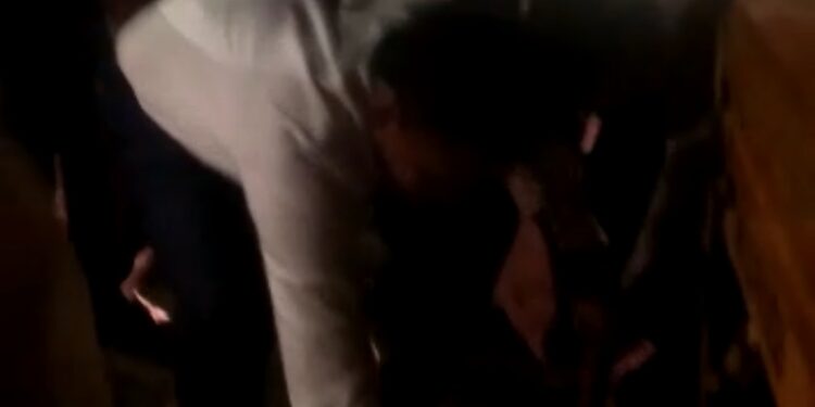 माजी जलसंपदा मंत्री गिरीश महाजन सापाच्या बचावासाठी सरसावले ; व्हिडीओ व्हायरल….