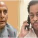 भर सभेत राजनाथ सिंह यांचा राणेंना फोन, राणे म्हणाले…..