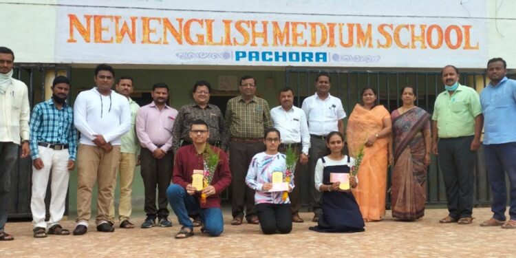 जय किरण प्रभाजी शैक्षणिक व सामाजिक संस्था संचलित न्यू इंग्लिश मीडियम स्कूलचा शंभर टक्के निकाल