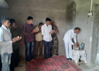लोकसहभागातून खर्ची खु येथे ‘ध्येय अभ्यासिका’