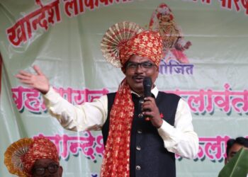 खान्देशी लोककलेला राजमान्यता मिळावी – विनोद ढगे  वहीगायन लोककलेच्या संवर्धनासाठी धोरणात्मक आराखडा तयार करण्याचे आवाहन