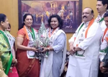 वंचितच्या संगिता भामरे यांचा राष्ट्रवादी काँग्रेस मध्ये प्रवेश