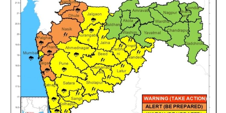 राज्यात  अजून ४८ तास गुलाब चक्रीवादळचा प्रभाव दिसणार