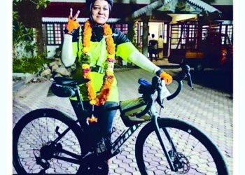 बीआरएम२-  ६०० किमी इंटरनॅशनल इव्हेंट पार करणार्‍या  डॉ. अनघा चोपडे ठरल्या जिल्ह्यातील पहिली महिला सायकलिस्ट