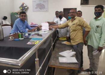 तलाठी संघटनेने पिक कापणी प्रयोगाचे काम नाकारले ; तहसीलदारांना निवेदन
