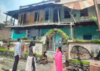 पाचोरा शहरातील पडाऊ इमारतींच्या मालकांना न. प. कडून नोटीसा