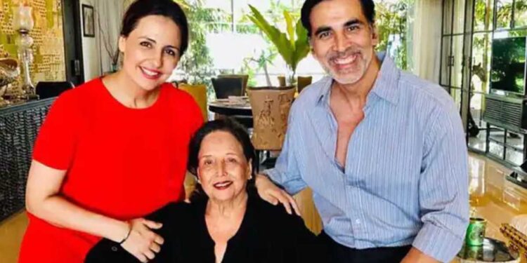 अक्षय कुमारच्या आईचं निधन ; इन्स्टाग्रामवर अक्षयची भावूक पोस्ट