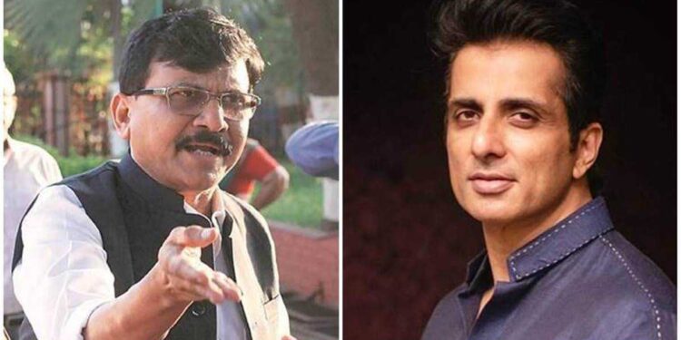 सोनू सूदवरील धाडीनंतर शिवसेनेचा केंद्रावर हल्लाबोल