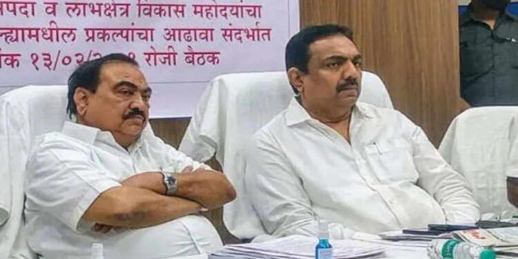 एकनाथ खडसेंच्या वाढदिवशी जयंत पाटलांचं आगळंवेगळं गिफ्ट