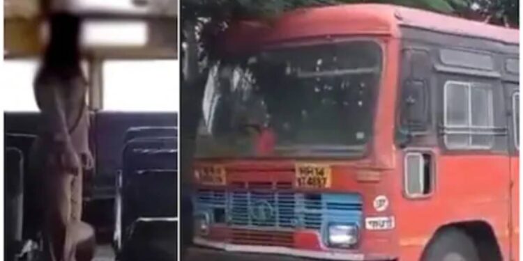 धक्कादायक : एसटी बस चालकानं बसमध्येच घेतला गळफास