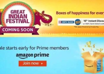 Amazon ग्रेट इंडियन फेस्टिव्हल सेलची घोषणा, ‘या’ प्रोडक्ट्सवर मिळेल बंपर डिस्काऊंट