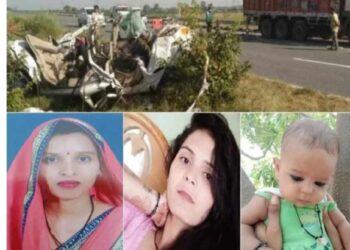 देवदर्शन करून घरी परतणाऱ्या कुटुंबियावर काळाचा घाला ; अपघातात ८ जण ठार