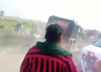 भाजप खासदाराने लखीमपूर खेरीचा व्हिडिओ शेअर केला