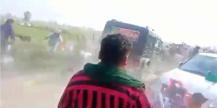 भाजप खासदाराने लखीमपूर खेरीचा व्हिडिओ शेअर केला