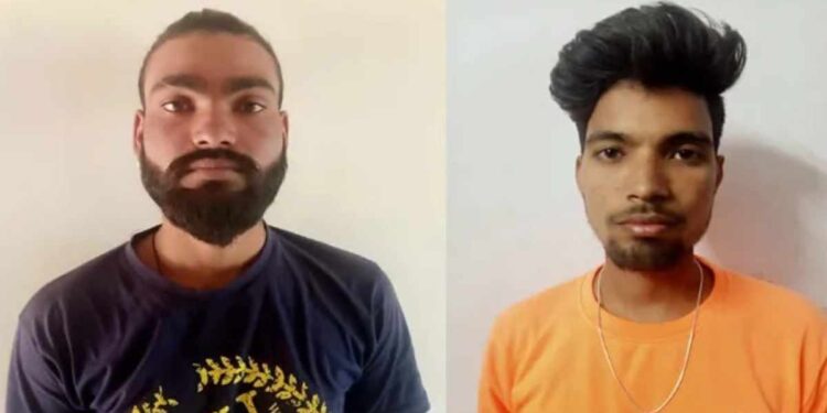 चाकूचा धाक दाखवून ट्रक चालकाला लुटणारे दोघे जेरबंद