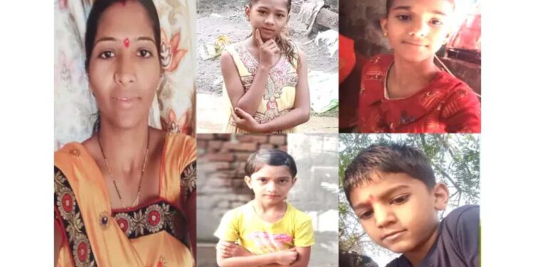 धक्कादायक ! पोटच्या ४ मुलांसह मातेची आत्महत्या