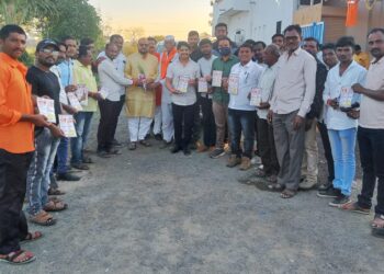 जामनेर तालुका शिवसेना-युवासेनेचे ‘आपला लेक,आपल्या दारी’ अभियानास सुरुवात