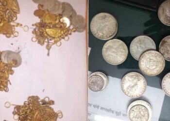 जळगाव जिल्ह्यातील ‘या’ ठिकाणी सापडला सोन्याचांदीचा खजिना