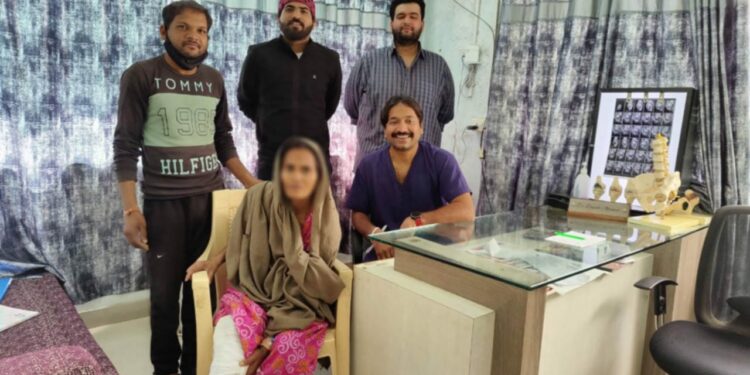 जायंटसेल ट्यूमरची ४२ वर्षीय महिलेवर यशस्वी शस्त्रक्रिया